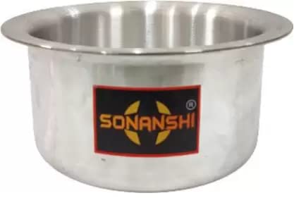 Sonanshi Sonanshi Aluminium Induction Base Cooktop Bhagona Multi-Purpose Food Grade with LID (4 Litre)  - Image 4