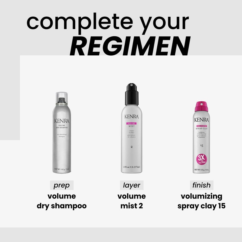 Kenra Professional Volume Dry Shampoo | Oil Absorbing Shampoo | Translucent, Volume-Enhancing Spray | Instantly Refreshes Hair At The Root | Absorbs Oils & Impurities | All Hair Types | Travel 1.2 oz - Image 4