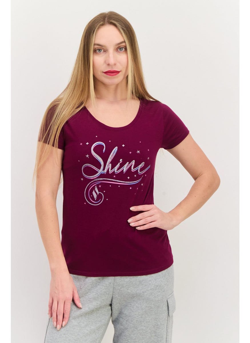 Women Sportswear Fit Short Sleeve Training T-Shirts, Dark Purple Combo - pzsku/ZFED4BB3B0E79DC2C1EE3Z/45/_/1737643065/d481218c-d67f-4e53-8c88-200f2f260878