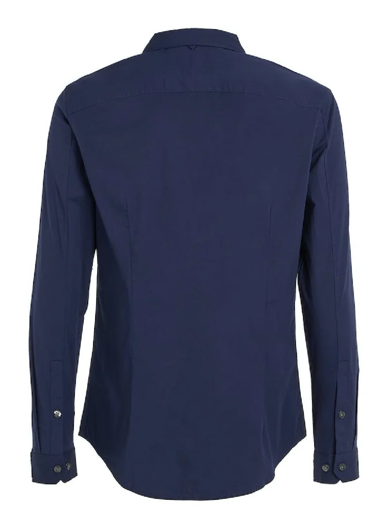 TOMMY JEANS Black Iris Slim Stretch Shirt for Men | Best Price UAE