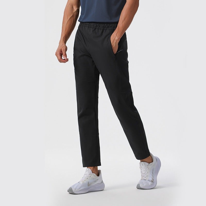 Ou Ke Men's Outdoor Hiking Trousers Autumn Winter Thick Casual Pants Windproof Waterproof Trekking Running Trousers - Image 1