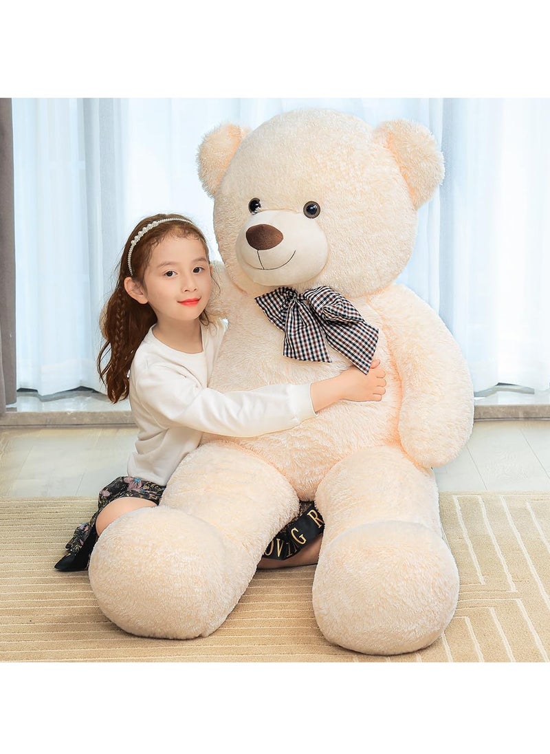 Giant Xxxl Teddy Bear, 145 Cm, Giant Soft Toy, Large Stuffed Toy, Plush Bear, Cuddly Bear, Teddy Bear Gift (1.4 M, Beige)  - Image 2