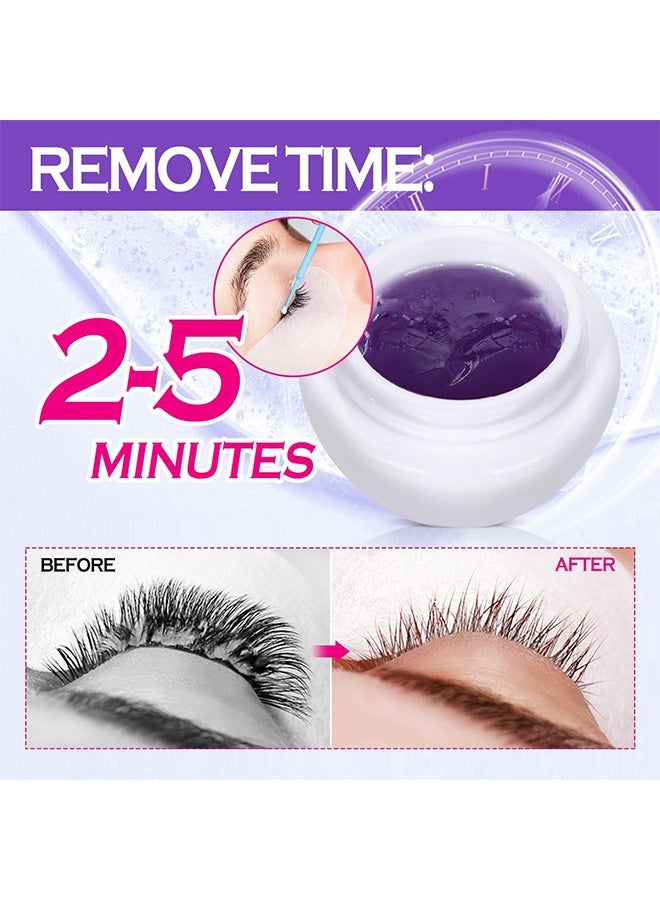 ARISON LASHES Eyelash Extension Remover Cream 5G, Lash Extension Remover Dissolves Powerful For Lash Extensions Lash Glue Remover Low Irritation For Sensitive Skin, Lash Clusters Cream Lash Glue Remover - Image 5