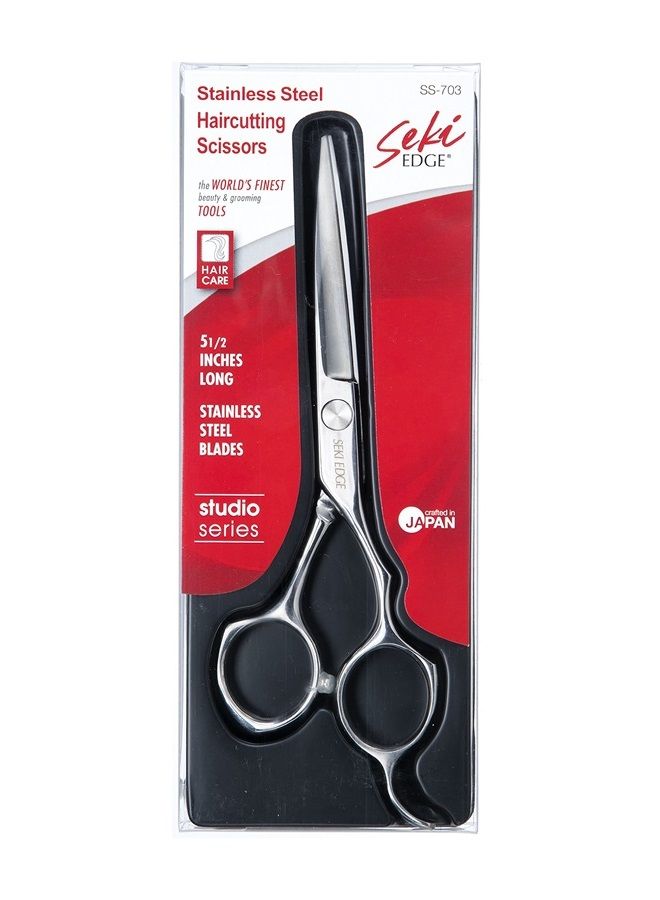 Seki Edge Stainless Steel Haircutting Scissors (SS-703) - Image 4