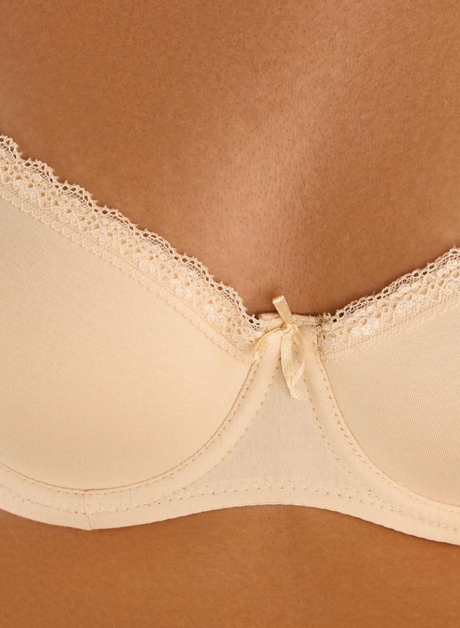 سبلاش فيڤ حمالة صدر نصفية سلكية بإغلاق بخطاف وعين - Image 3