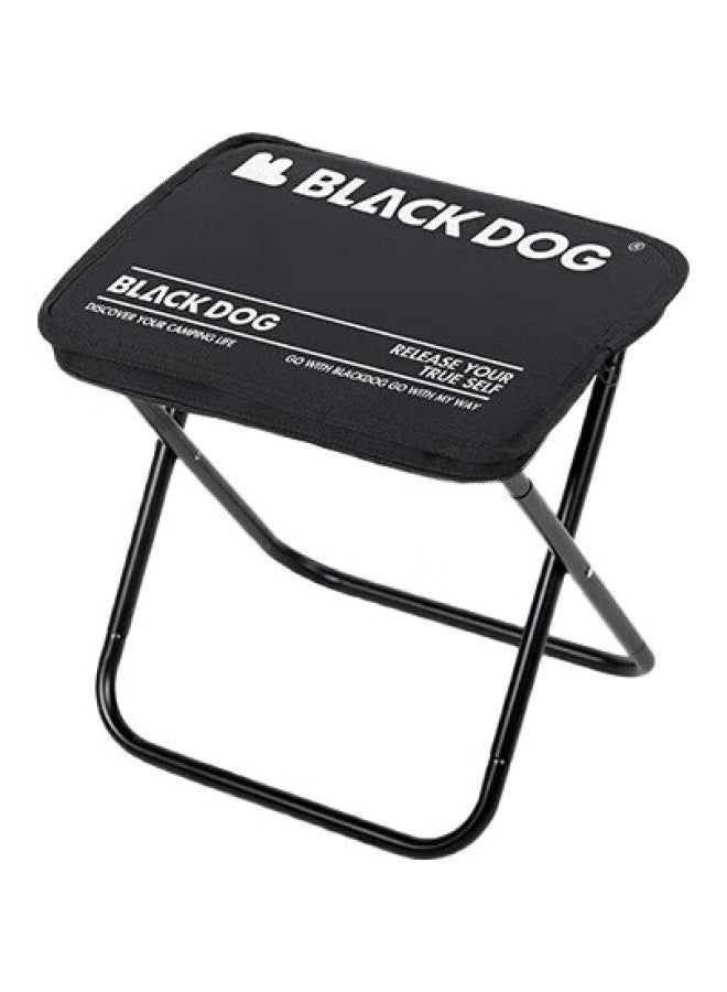 Black Dog كرسي قابل للطي من سبيكة الألمنيوم من بلاك دوغ، كرسي محمول للتخييم في الهواء الطلق، كرسي يدوي للصيد، حل للجلوس بدون طوابير - Image 3