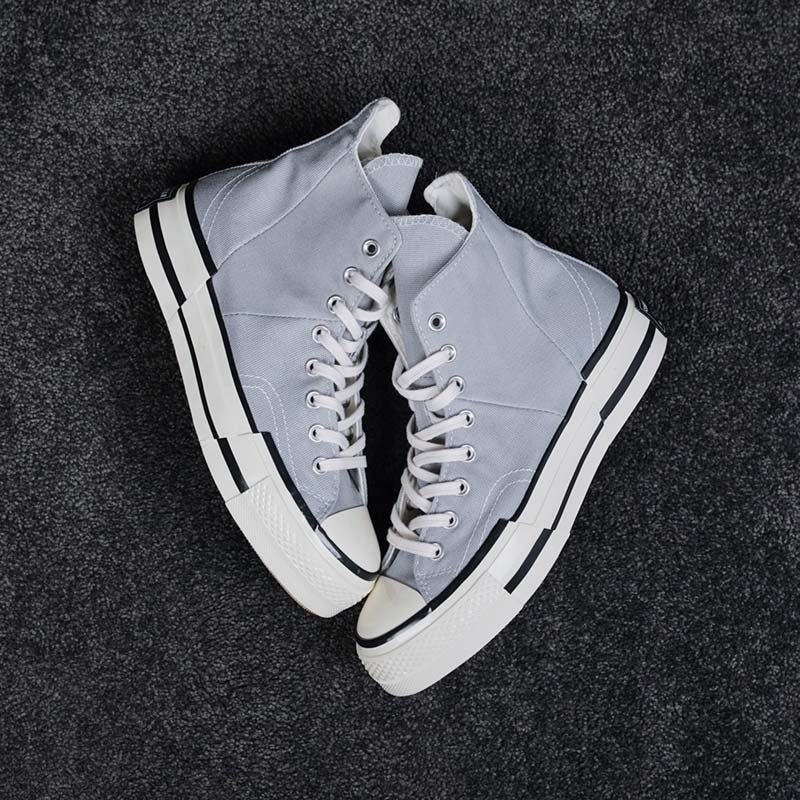 1970S Deconstructed Classic High-Top Couple Casual Shoes Sneakers Canvas Shoes - Image 5