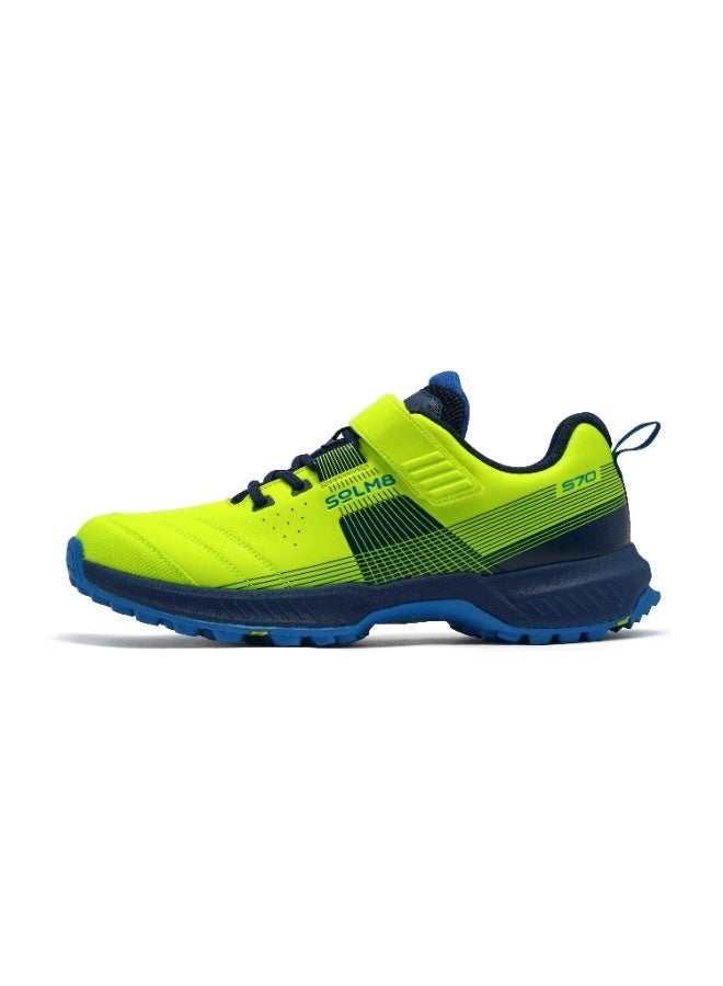 SOLM8 S70 Cricket Shoes with Gel Insole - Designed for Bowlers with Secure Velcro Strap & Well Padded upper and Advance Rubber Cleats - Image 3