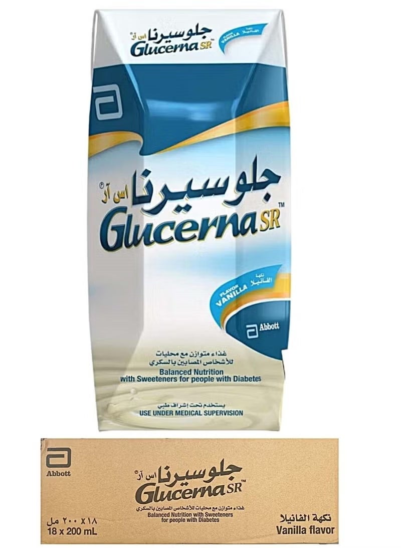Glucerna Milk, A Nutritional Supplement (Glucerna 200ml), A Carton Package Of 18 - Image 1