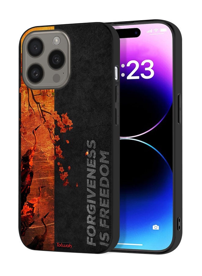 Tolwak Apple iPhone 15 Pro Max Protective Case Cover Forgiveness Is Freedom - Image 1