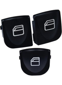 Alpha Auto Part Window Switch Repair Cover Set of 3 for Mercedes W203,C230,C280,C350,W209  - Image 1