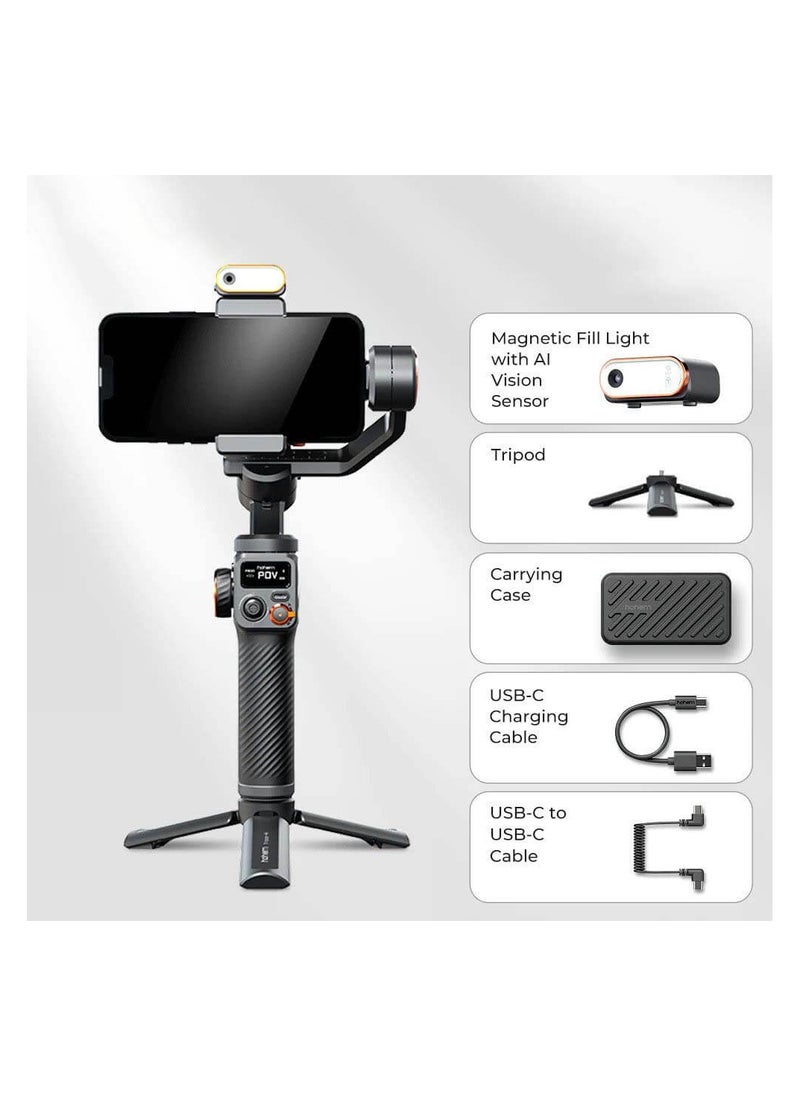 hohem Hohem iSteady M6 Kit with AI Magnetic Tracking Part  - Image 4