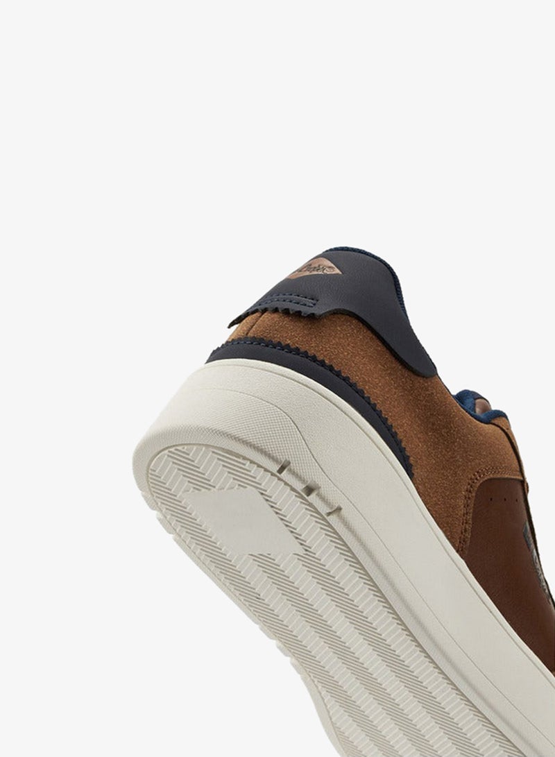 لي كوبر حذاء رجالي برباط بتصميم مضلع - Image 4