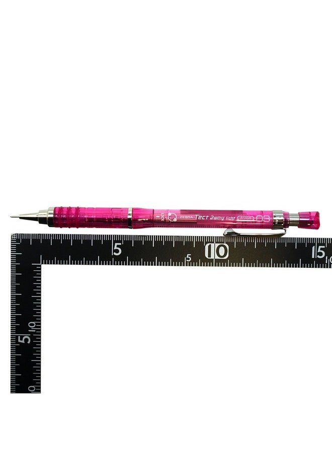 ZEBRA - Mechanical Pencil Tect 2 Way Light 0.3Mm White Body (Mas42W) - Image 1