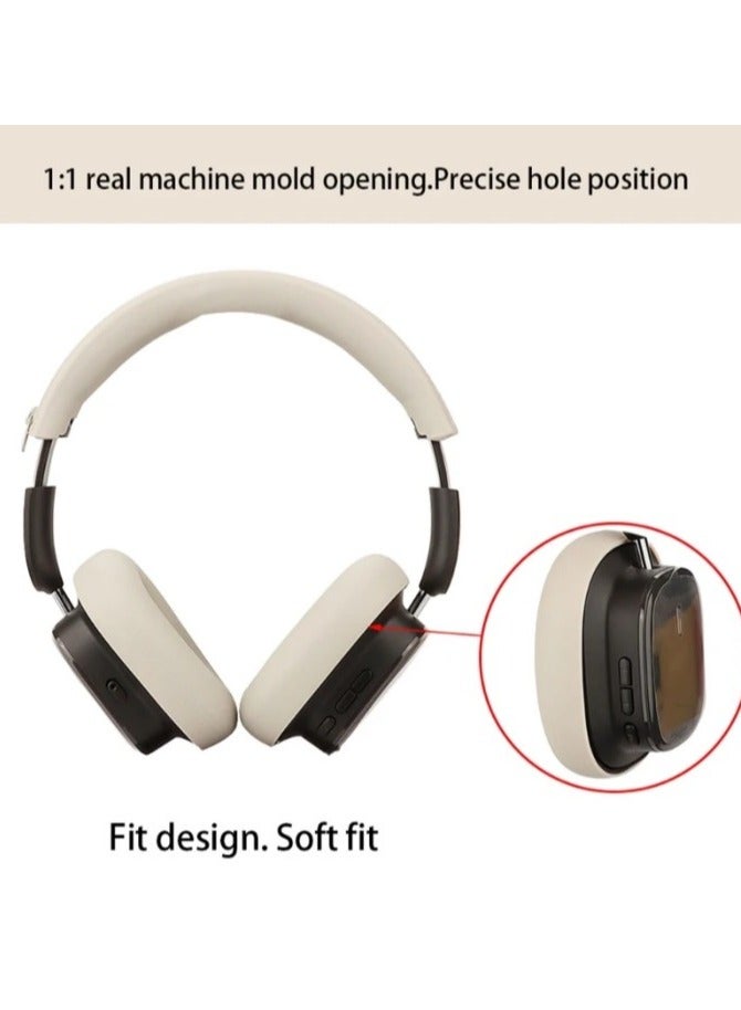 1 Pair Replacement Headphone Silicone Earphone Cushion Earpads for Baseus Bowie D05-Black  - Image 5