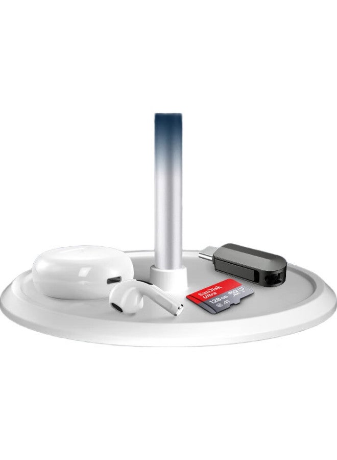 Stiger [Upgraded Height-Increasing Version] Headphone Stand, Creative Earphone Holder, Multifunctional Stand, Razer Display Stand, Suitable For Sony Solo3 Earphones, Black - Image 2