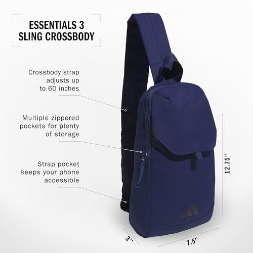 adidas Essentials Crossbody – Athletic Sling Bag with Phone Pocket - Image 2