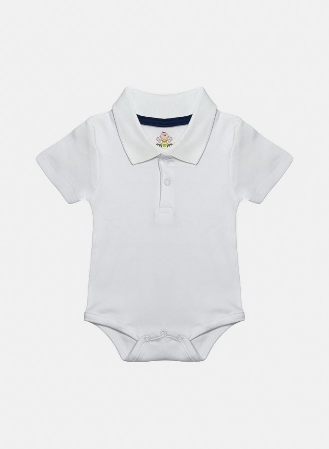 BabyShoora Baby Boy Summer Ss Romper Set  - Image 2