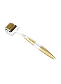 ZGTS Micro Needle Derma Roller Facial Massage Roller 0.5mm Gold 0.5  - Image 2