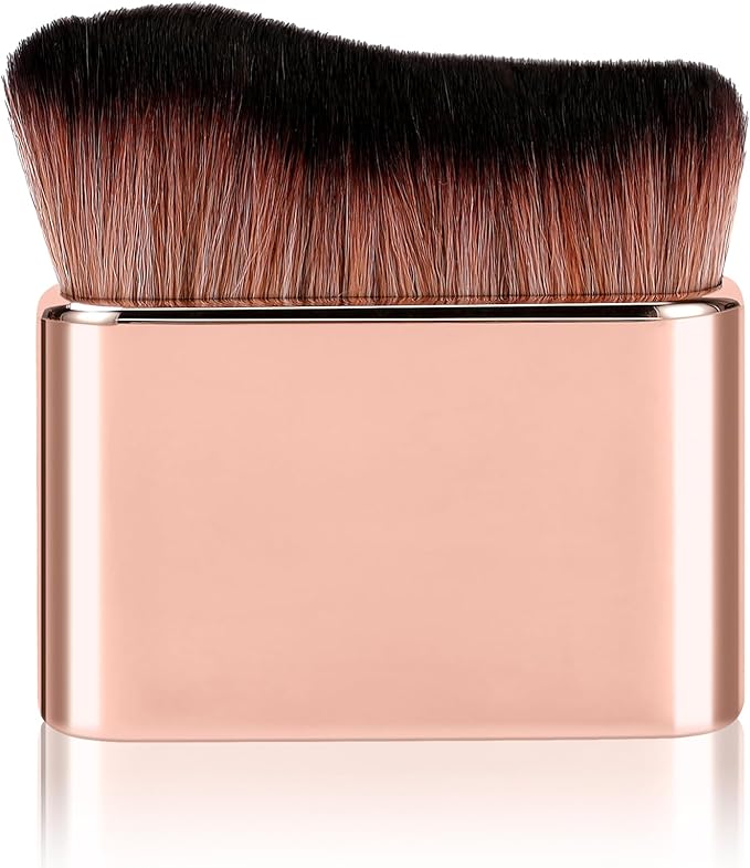 LOPHE Tanning Brush Self Tanner Applicator Brush for Tanners Mousse Foundation Body Makeup Brush Body Leg Makeup Tanning Brush Black - Image 1