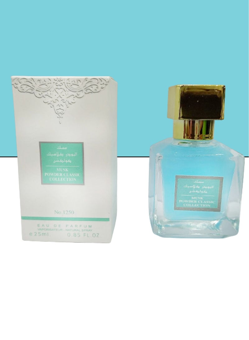 MUSK 8 Pieces Musk Powder Classic Collection Number 1250 EDP 25 Ml - Image 3