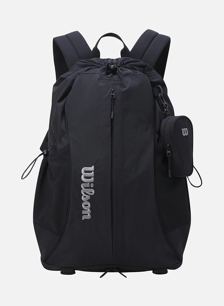 ويلسون حقيبة الظهر ويلسون للتنس واللياقة البدنية - الجيل الثاني، سعة كبيرة، تصميم بحجرتين مع حجرة مخصصة للأحذية، إغلاق بسحاب، مناسبة للاستخدام اليومي والخارجي - Image 1