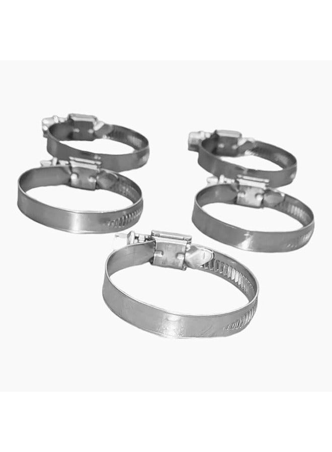ZEBRA "Stainless Steel Hose Clamps for Hose Pipes, a Variety of Worm Gear Hose Clamps Large Adjustable Hose Clamps for Car Radiators and Mechanical Fuel Lines." (30/45)  - Image 2