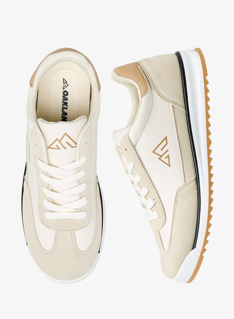 Oaklan by Shoexpress Women Panelled Lace-Up Sports Shoes - Image 3