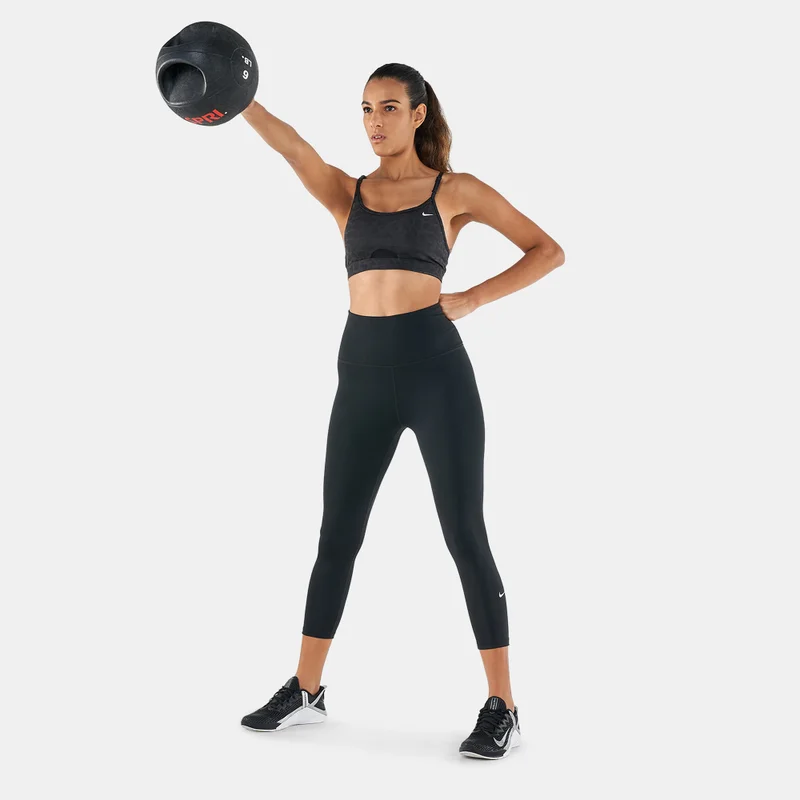 Nike Women's Dri-FIT Indy Glitter Strappy Sports Bra