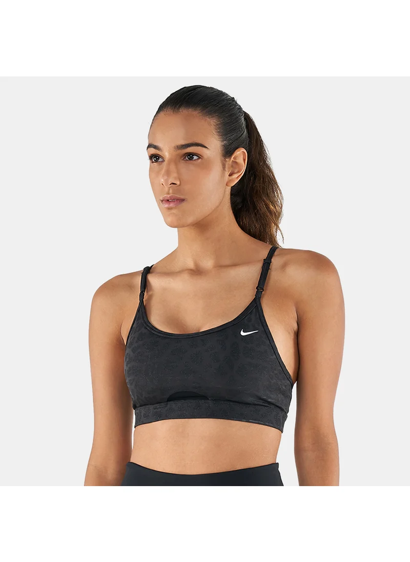 Nike Women's Dri-FIT Indy Glitter Strappy Sports Bra