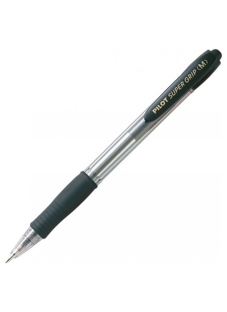 PILOT Pilot Super Grip Retractable Click Pen Medium Black, Blue, Green & Red 1.0 mm  - Image 3