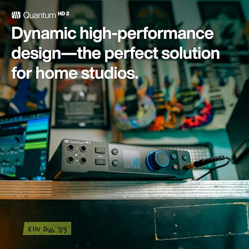 PreSonus Quantum HD 2 20 x 24, 32-bit / 192 kHz USB-C Audio Interface With Studio One Pro Software - Image 2