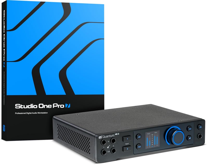 PreSonus Quantum HD 2 20 x 24, 32-bit / 192 kHz USB-C Audio Interface With Studio One Pro Software - Image 1