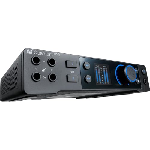 PreSonus Quantum HD 2 20 x 24, 32-bit / 192 kHz USB-C Audio Interface With Studio One Pro Software - Image 4