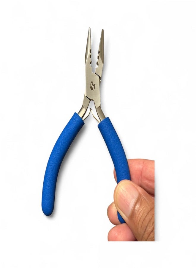 Miracle Professional 3-Hole Hair Extension Pliers 5" - Stainless Steel Micro & Nano Ring Bead Closer & Remover Tool with Non-Slip Handle for Women & Salon Use by MIRACLE - Image 3