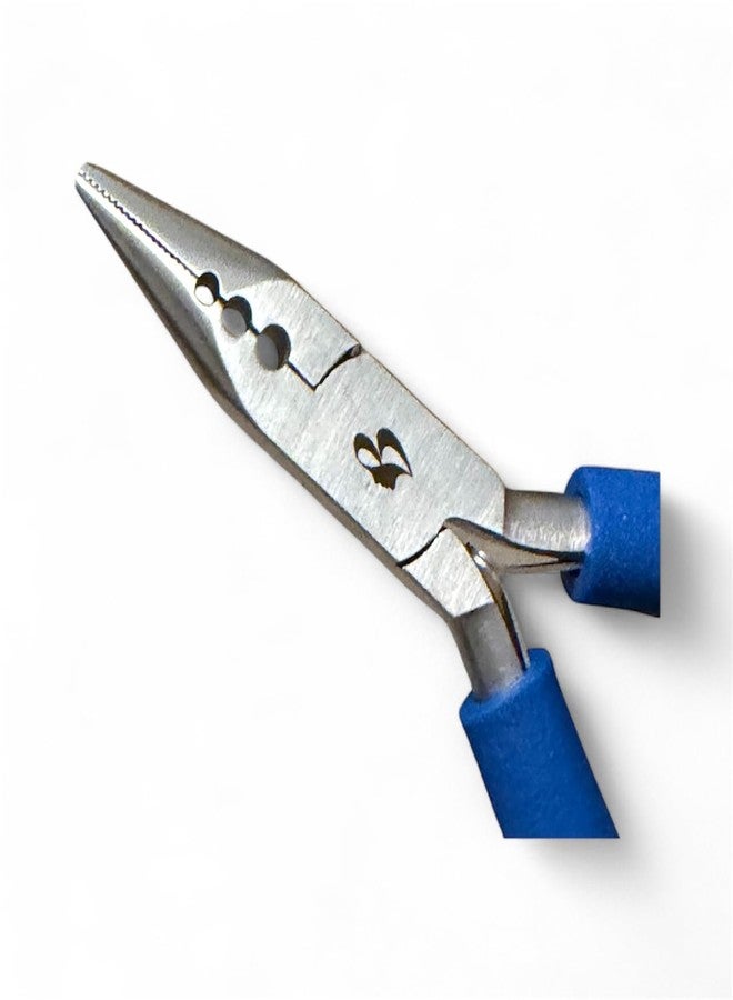 Miracle Professional 3-Hole Hair Extension Pliers 5" - Stainless Steel Micro & Nano Ring Bead Closer & Remover Tool with Non-Slip Handle for Women & Salon Use by MIRACLE - Image 2