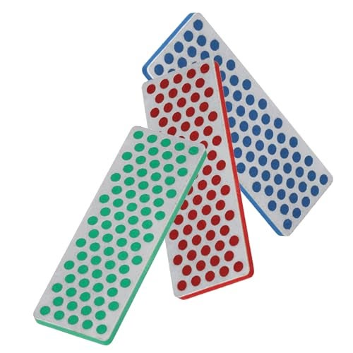 Diamond Machine Technology (DMT) Diamond Machining Technology (DMT) W7EFC Diamond Whetstone Mini Diamond Stone - Coarse / Fine / Extra-Fine - Set of 3 - Image 1
