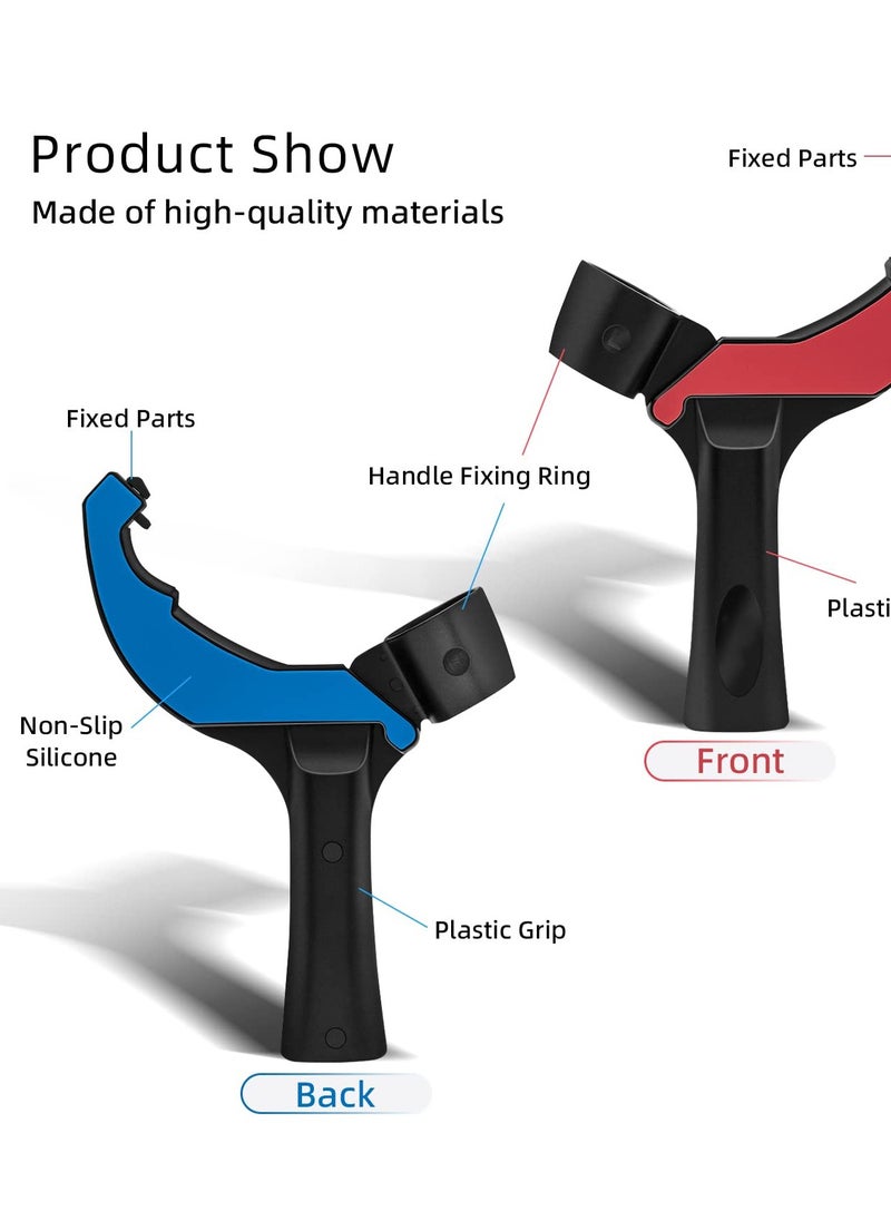 SYOSI - Compatible with Oculus Quest 2 Table Tennis Paddle Grip Handle, Touch Controller Playing Eleven Table Tennis VR Game for Oculus Quest 2 - Image 1