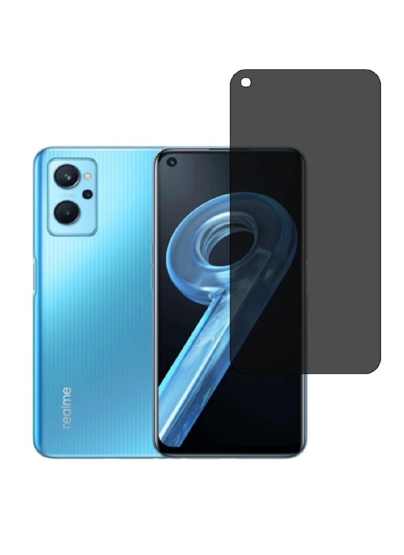 Super Tempered Glass Screen Protector Anti-Spy Privacy Designed For Realme 9i  Full Screen Coverage And Bubble Free - Image 1