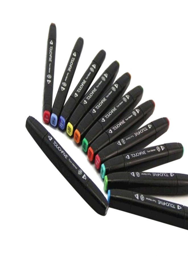 TOUCHFIVE 80-Piece Twin Tips Marker Pen Multicolour - Image 2