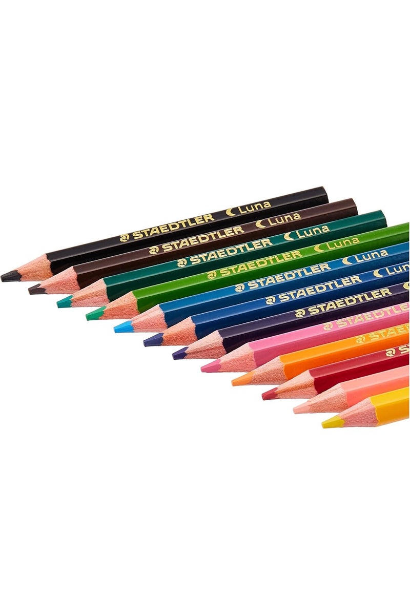 STAEDTLER Luna Colour Pencils Short 12-col - Image 3