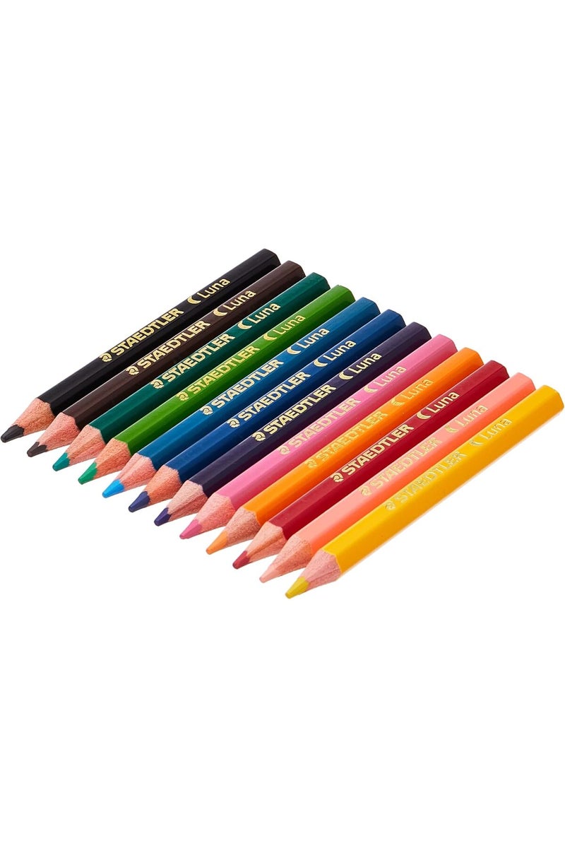 STAEDTLER Luna Colour Pencils Short 12-col - Image 2