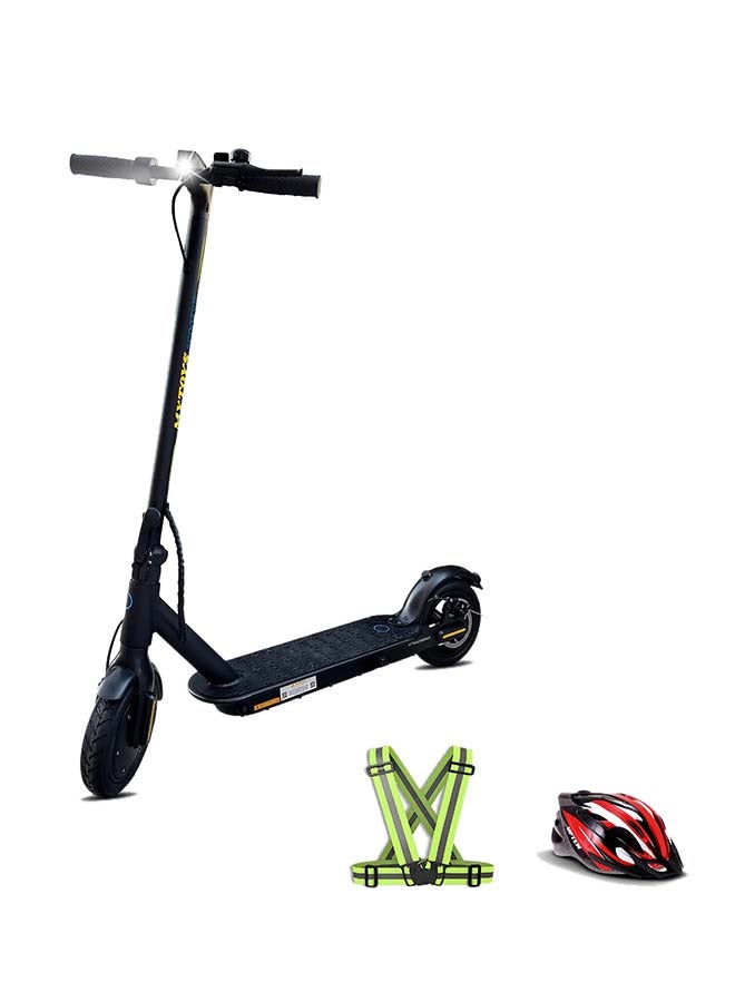 MT760 High Speed Electric Scooter, Super Fast 45km/h Speed, 350W Brushless Motor, Upgraded Battery, App control, Cruise Mode With free Helmet and Reflective Vest 109 x 14 x 52cm