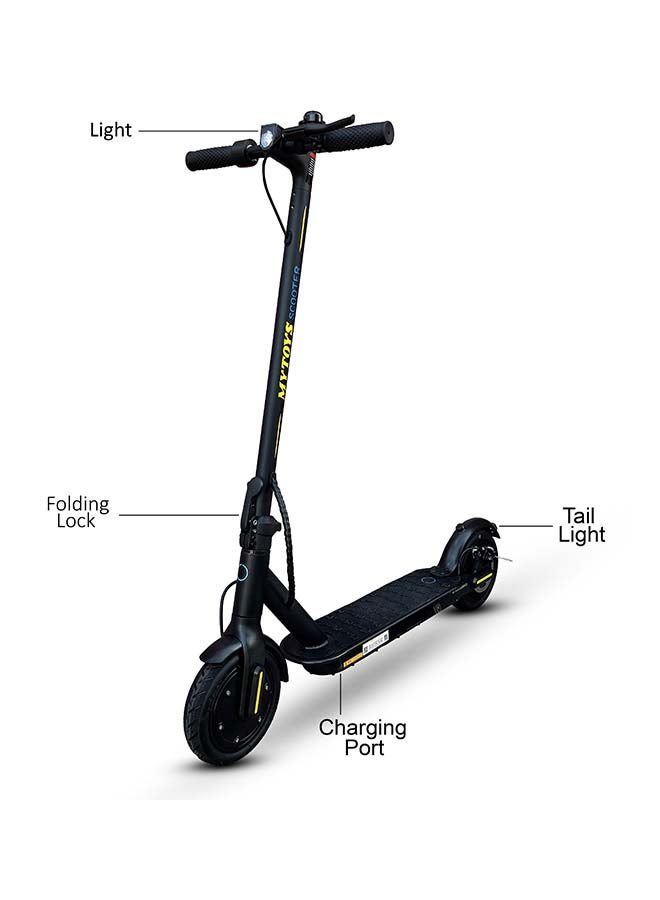 MYTOYS MT760 High Speed Electric Scooter, Super Fast 45km/h Speed, 350W Brushless Motor, Upgraded Battery, App control, Cruise Mode With free Helmet and Reflective Vest 109 x 14 x 52cm - Image 3