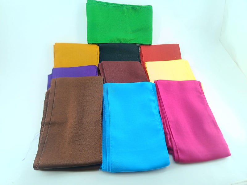 advancedestore Polyester Saree Falls for Women - Pack of 10 Pieces | Length : 180 Cms Long | Multicolor - Image 2