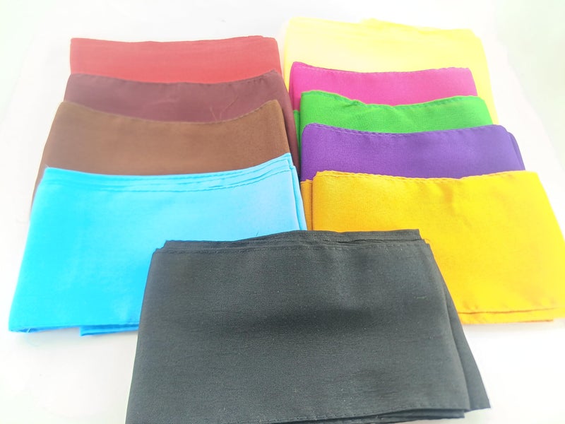 advancedestore Polyester Saree Falls for Women - Pack of 10 Pieces | Length : 180 Cms Long | Multicolor - Image 4