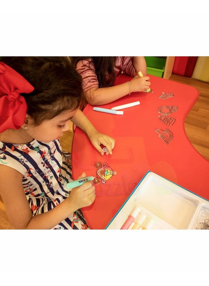 Magic Glass Painting Kit for Kids - Fun and Creative Activity - Image 1