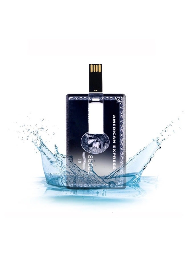 Card U Disk Business Card U Disk Credit Card Enterprise Promotion Gift U Disk Printing HD LOGO-Color:Color-Capacity:16GB - Image 3