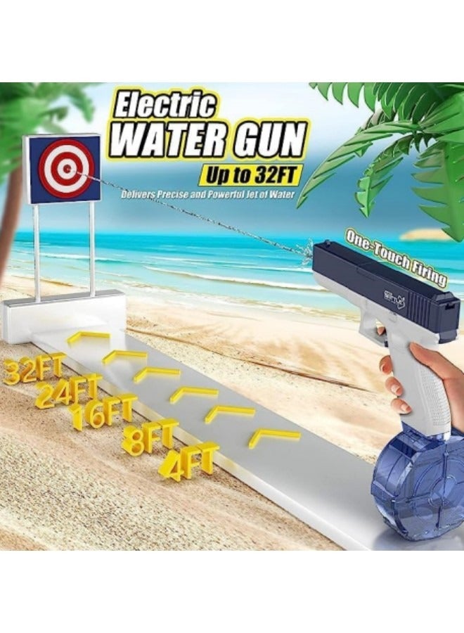 GGEROU Water Blaster Electric,Automatic Water Squirt Blasters with 58CC High Capacity Water Toy Blasters Boys Girls Summer Swimming Pool Party Beach Outdoor - Image 4