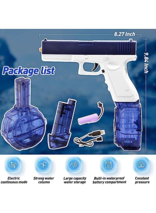 GGEROU Water Blaster Electric,Automatic Water Squirt Blasters with 58CC High Capacity Water Toy Blasters Boys Girls Summer Swimming Pool Party Beach Outdoor - Image 3